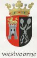 Wapen van Westvoorne/Arms (crest) of Westvoorne