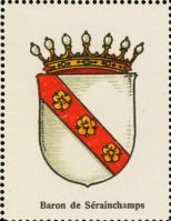 Wappen Baron de Séraingchamps