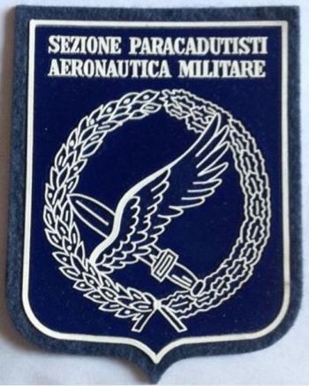 Coat of arms (crest) of the Air Force Parachute Platoon, Italian Air Force