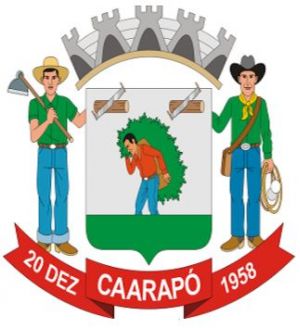 Brasão de Caarapó/Arms (crest) of Caarapó