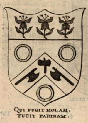Arms of Coopers and Hellyars in Exeter