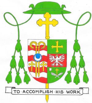 Arms (crest) of Kenneth Joseph Povish