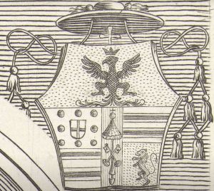 Arms (crest) of Carlo Pio di Savoia