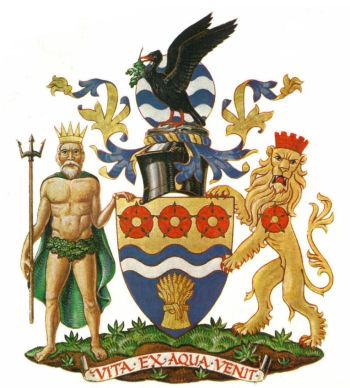 Arms (crest) of Mersey and Weaver River Authority