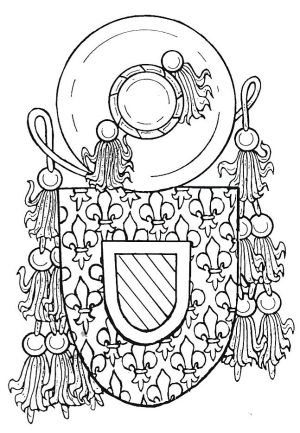 Arms (crest) of Robert de Pontigny