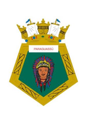 Coat of arms (crest) of the River Transport Ship Paraguassu, Brazilian Navy