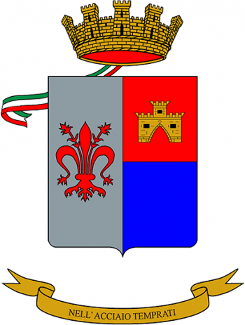 Coat of arms (crest) of the 19th Armoured Battalion M.O. Tumiati, Italian Army