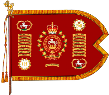 Coat of arms (crest) of 1st Hussars, Canadian Army