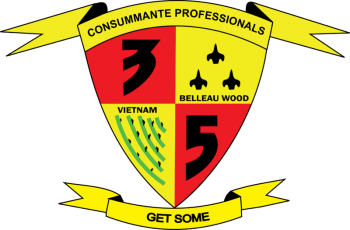 Coat of arms (crest) of the 3rd Battalion, 5th Marines, USMC