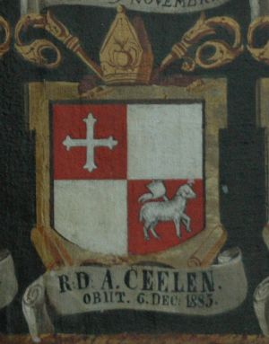 Arms (crest) of Adrianus Ceelen
