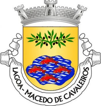 Brasão de Lagoa (Macedo de Cavaleiros)/Arms (crest) of Lagoa (Macedo de Cavaleiros)