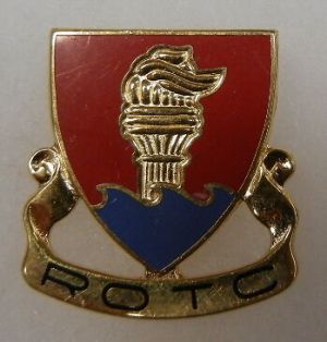 Coat of arms (crest) of the Overseas School Reserve Officer Training Corps, US Army