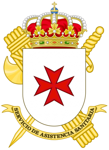Coat of arms (crest) of Sanitary Assistance Service, Guardia Civil