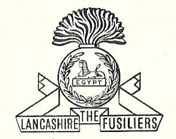 Coat of arms (crest) of The Lancashire Fusiliers, British Army
