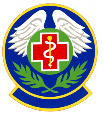 Coat of arms (crest) of the 656th Tactical Hospital, US Air Force