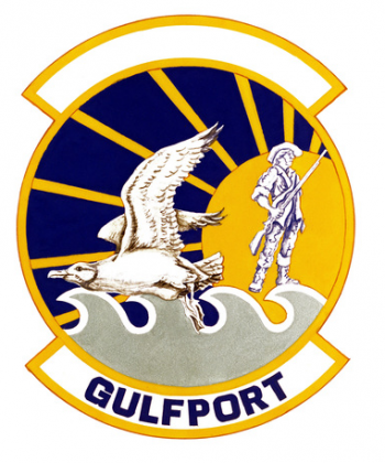 Coat of arms (crest) of the Air National Guard Combat Readiness Training Center (Gulfport), Mississippi Air National Guard