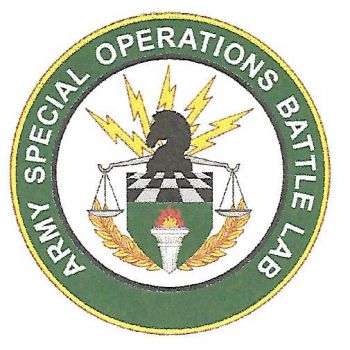 Coat of arms (crest) of Army Special Forces Battle Lab, US Army