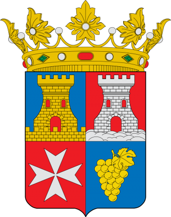 Escudo de Binéfar/Arms (crest) of Binéfar