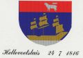 Wapen van Hellevoetsluis/Coat of arms (crest) of Hellevoetsluis