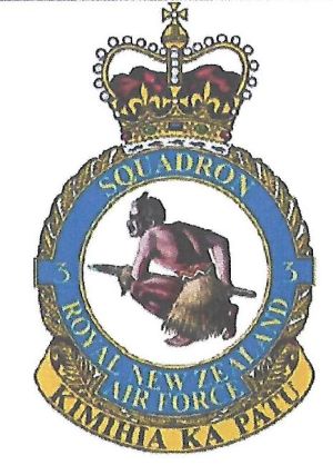 Coat of arms (crest) of the No 3 Squadron, RNZAF