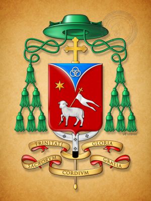 Arms of Antonio Giuseppe Angioni