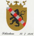 Wapen van Schiedam/Coat of arms (crest) of Schiedam