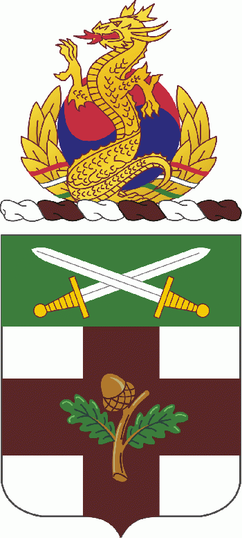 Coat of arms (crest) of 232nd Medical Battalion, US Army