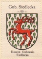 Arms (crest) of Gubernia Siedlecka