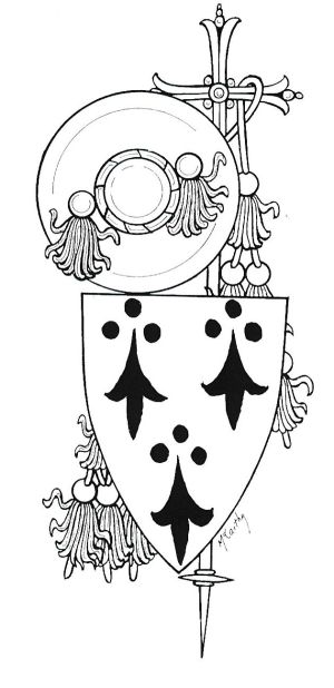 Arms (crest) of Pierre de la Jugié