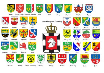Arms in the Herzogtum Lauenburg District