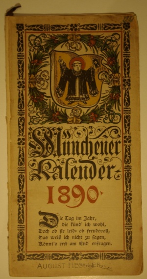 Arms of Münchener Kalender