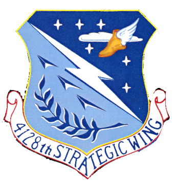Coat of arms (crest) of the 4128th Strategic Wing, US Air Force