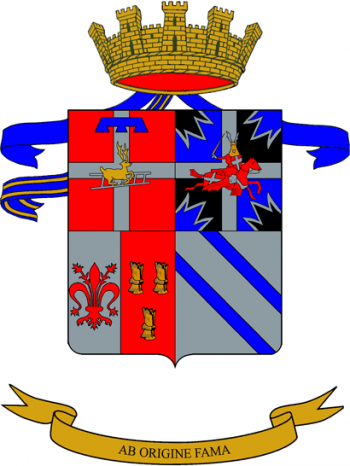 Coat of arms (crest) of 5th Artillery Regiment, Italian Army
