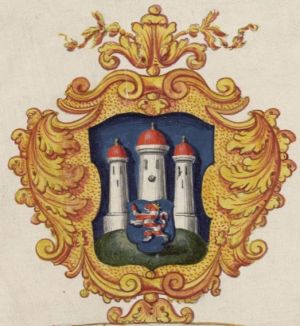 Wappen von Immenhausen (Hessen)/Coat of arms (crest) of Immenhausen (Hessen)