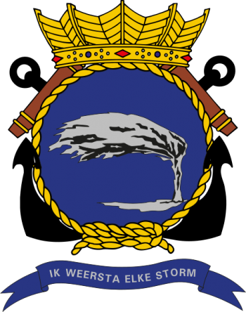 Coat of arms (crest) of the Naval Barracks Suffisant, Curaçao, Netherlands Navy