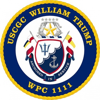 Coat of arms (crest) of USCGC William Trump (WPC-1111)