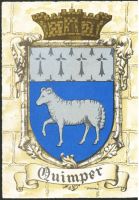 Blason de Quimper/Arms (crest) of Quimper