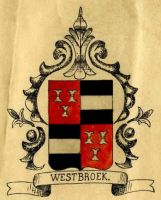 Wapen van Westbroek/Arms (crest) of Westbroek