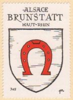 Blason de Brunstatt/Arms (crest) of Brunstatt
