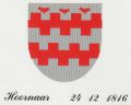 Wapen van Hoornaar/Coat of arms (crest) of Hoornaar