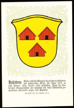 Wappen von/Blason de Hütten (Zürich)