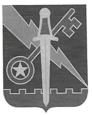 Arms of Special Troops Battalion, 4th Brigade, 1st Cavalry Division, US Army