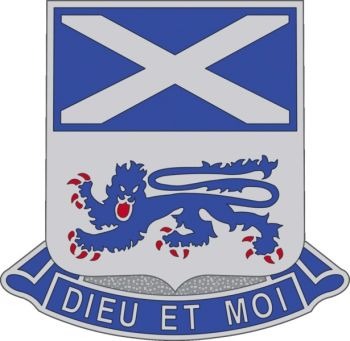 Coat of arms (crest) of 156th Infantry Regiment, Louisiana Army National Guard