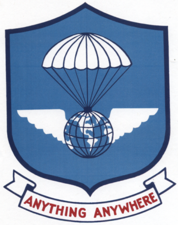 Coat of arms (crest) of the 16th Mobile Aerial Port Squadron, US Air Force