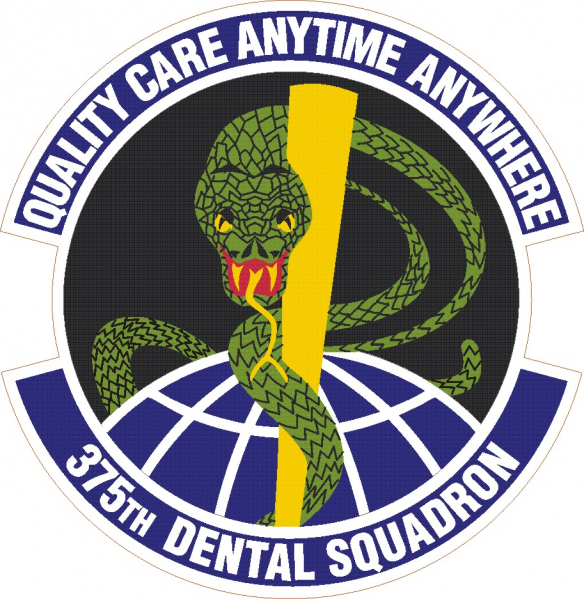 File:375th Dental Squadron, US Air Force.png
