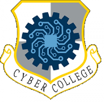 Coat of arms (crest) of the Air Force Cyber College, US Air Force