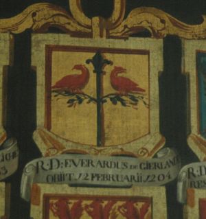 Arms (crest) of Everardus van Gierlande