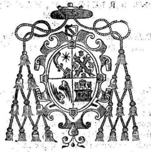 Arms (crest) of Antonio Mauricio de Pazos y Figueroa