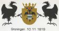 Wapen van Groningen/Coat of arms (crest) of Groningen