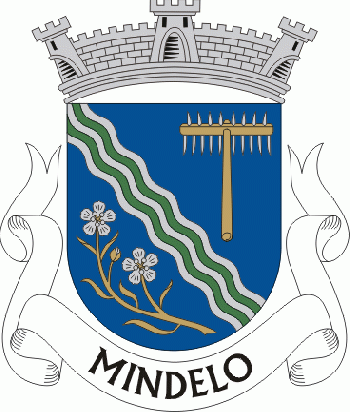 Brasão de Mindelo (Vila do Conde)/Arms (crest) of Mindelo (Vila do Conde)